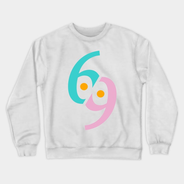 69 Crewneck Sweatshirt by stephenignacio